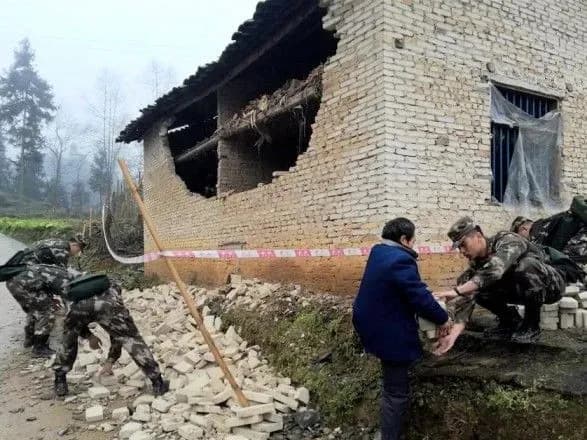 В Китае произошло мощное землетрясение