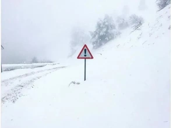 На Ай-Петрі зійшла лавина - очевидці