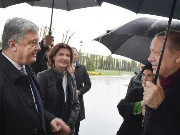 Порошенко і Ердоган обговорили шляхи звільнення українців з-за грат у РФ