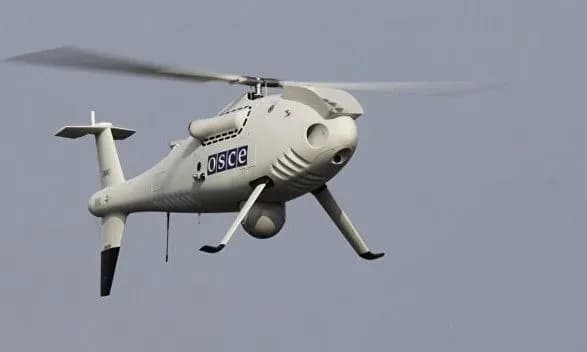 Безпілотник ОБСЄ потрапив під обстріл