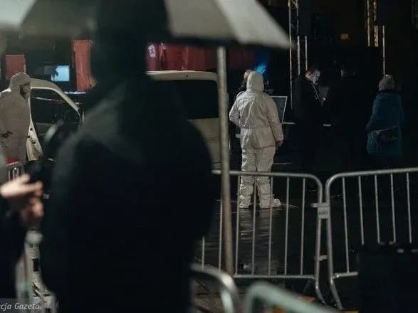 З'явилося відео нападу на мера Гданська