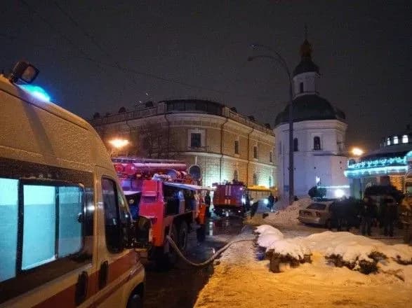За фактом пожежі в Лаврі слідчі відкрили кримінальне провадження