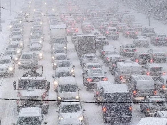 Рівень заторів у Києві зростає