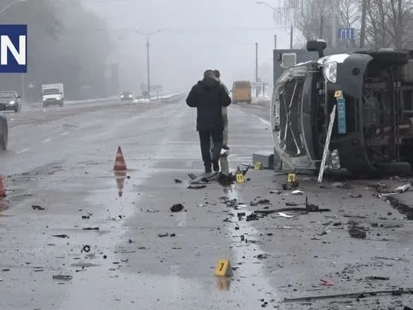 У ДТП потрапив конвой із арештованими
