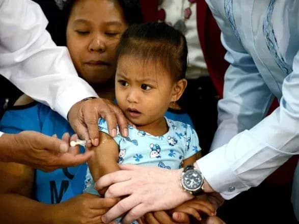 Через спалах кору на Філіппінах померли 70 людей