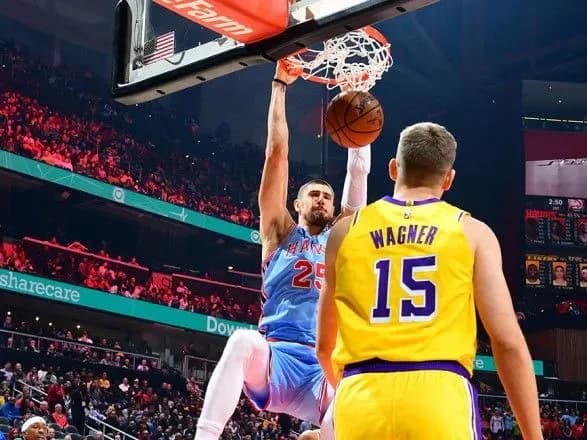 Три триочкових Леня допомогли "Атланті" перемогти колишній клуб Михайлюка