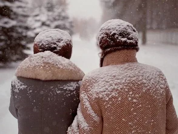На Левобережье сегодня мокрый снег, на западе - дождь