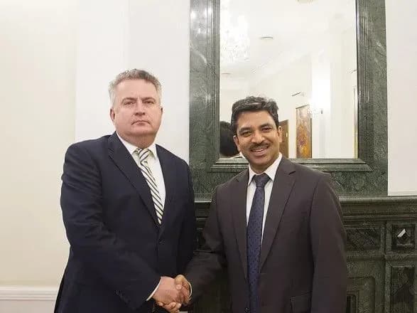 У МЗС прийняли посла Індії в Україні