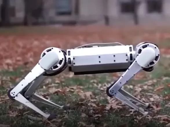 Чотириногого робота Mini Cheetah навчили робити сальто