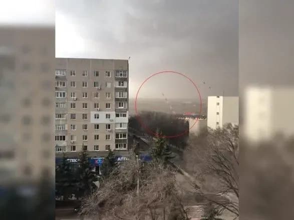 Вітер повалив вишку мобільного зв'язку в Южноукраїнську
