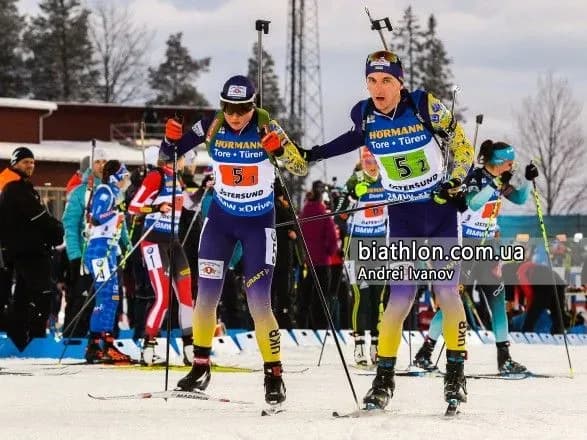 Українська збірна обігнала Росію в одиночному-міксті ЧС з біатлону