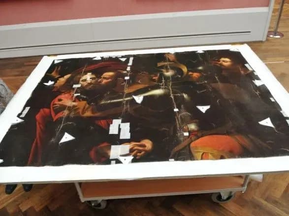 Картина Караваджо "Поцілунок Іуди" перебуває на реставрації