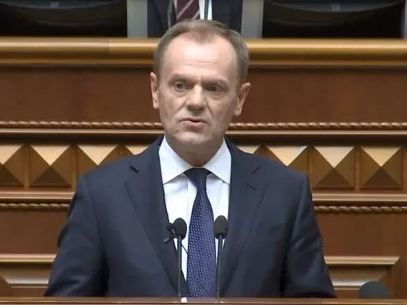Лідери держав та урядів ЄС підтвердять тверду позицію щодо підтримки суверенітету України - Туск