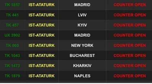 Аеропорт Стамбула підтримав флешмоб та змінив написання Києва