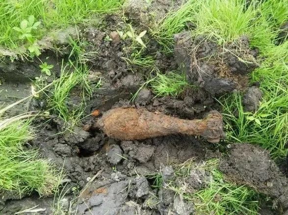 Возле железнодорожной станции в Ровенской области нашли полсотни мин времен Второй мировой