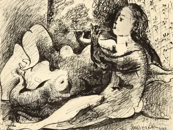 Рідкісний малюнок Пікассо виставлять на аукціон у Парижі