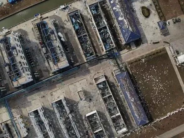 Кількість жертв вибуху на хімзаводі у Китаї наблизилася до 80 людей