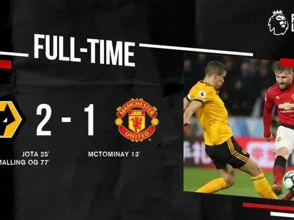 "Манчестер Юнайтед" зазнав четвертої поразки під орудою Сульшера