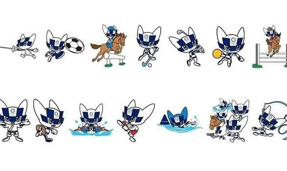 Олімпіада-2020: представлені зображення олімпійських талісманів за видами спорту