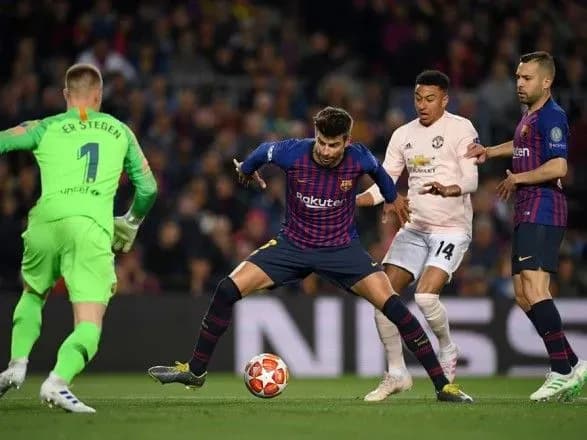 "Барселона" розгромила "Манчестер Юнайтед" на шляху до півфіналу ЛЧ