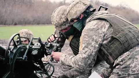 В ООС показали тренування мінометників