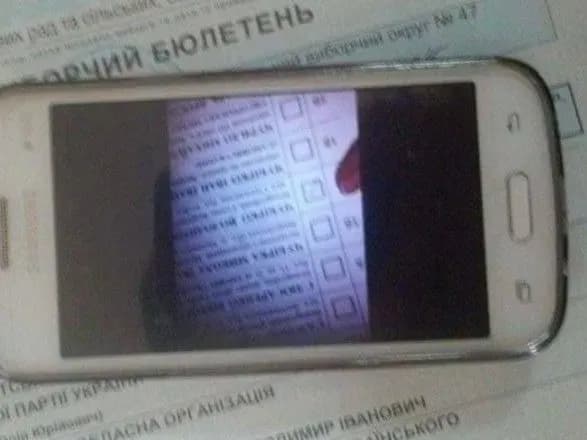 Кількість бажаючих сфотографуватись із бюлетенем у ІІ турі знизилась вдвічі