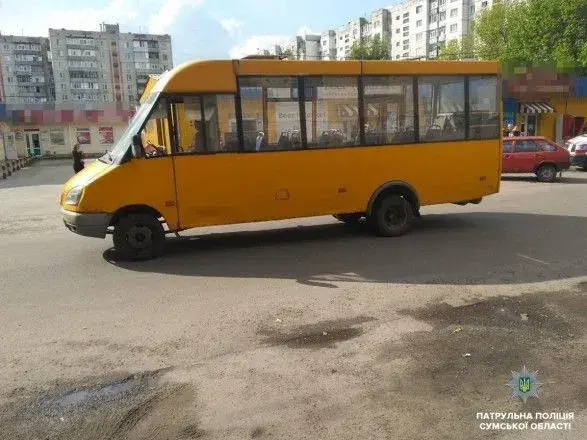 У Сумах маршрутка на смерть збила 9-річного хлопчика