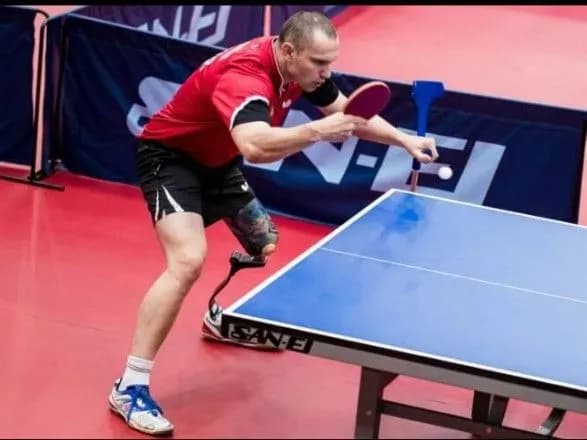 Українські паралімпійці виграли п'ять медалей турніру з настільного тенісу в Словенії