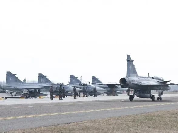ВПС Угорщини разом з британцями знову перехопили російські літаки