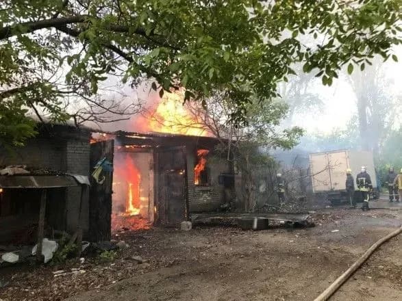 В Одесі палала закинута будівля