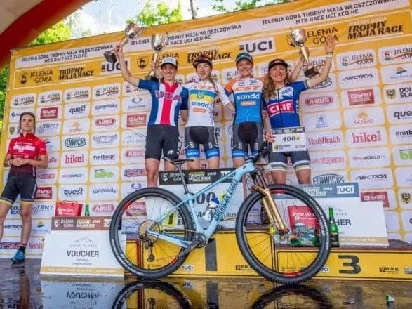 Велосипедистка з України тріумфувала на змаганнях у Польщі