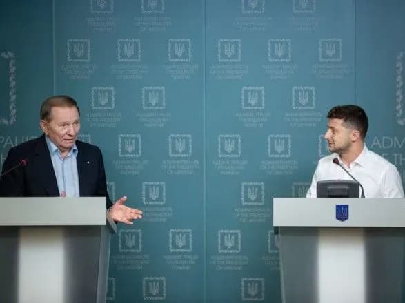 Кучма доповів Зеленському, чому процес обміну заручників загальмував