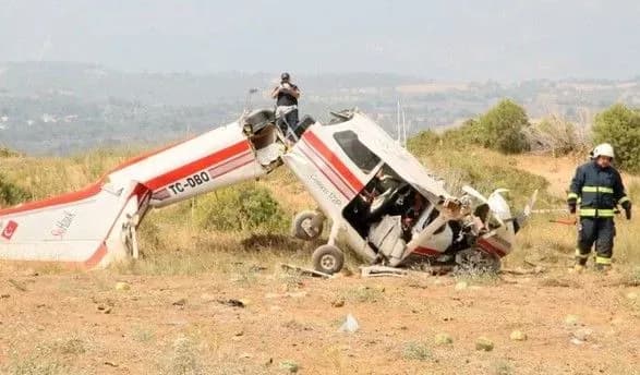 Внаслідок авіакатастрофи в Анталії загинули дві людини