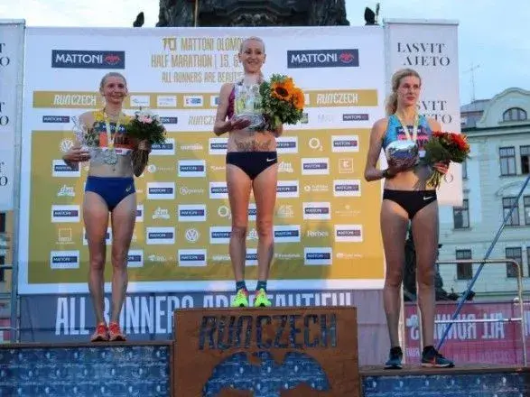 Українці завоювали три нагороди в рамках напівмарафону в Чехії