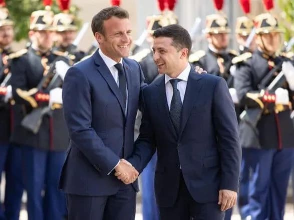 Зеленський сподівається на активну співпрацю України з Францією у майбутньому