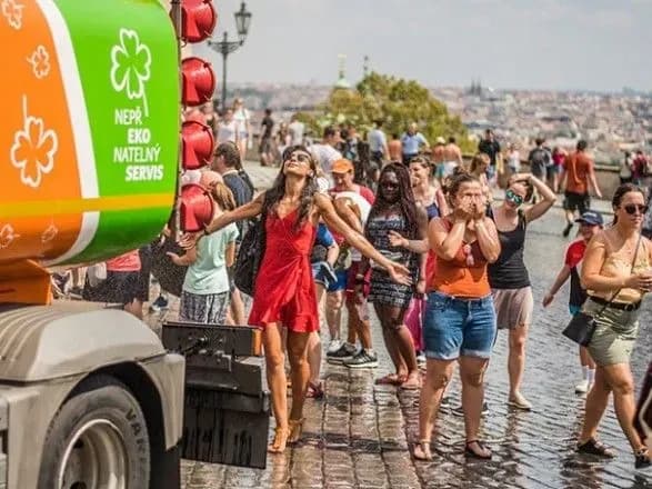 Спека в Чехії встановила рекорд