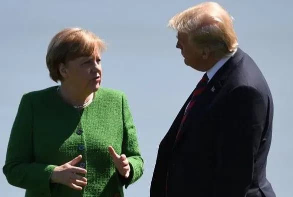 Трамп и Меркель обсудили поддержку реформ в Украине