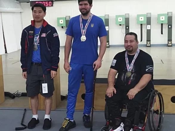 Украинская сборная паралимпийцев победила на турнире по стрельбе в США