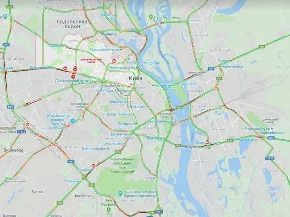 Тиждень в столиці почався з заторів