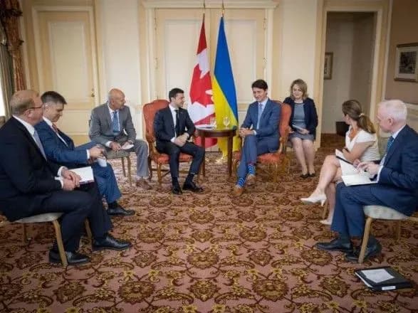 Зеленський розповів, яке питання підняв першим на зустрічі із Трюдо