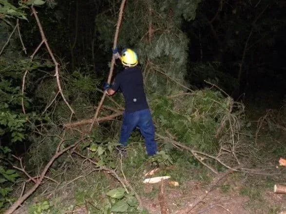 На Чернігівщині негода блокувала міжнародну автодорогу