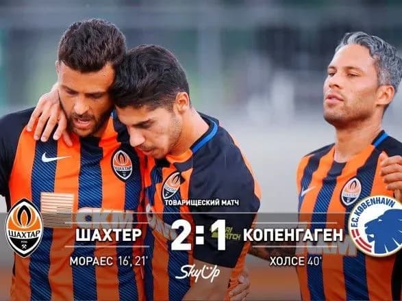 Дубль Мораеса допоміг "Шахтарю" обіграти чемпіона Данії