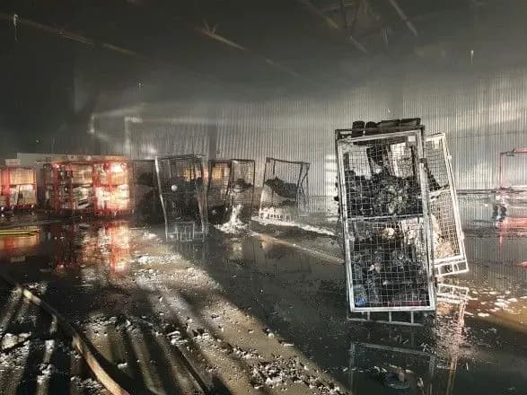 Склад пошти горів на Закарпатті