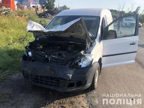 Под Житомиром в ДТП травмировалась женщина и 3-летний мальчик