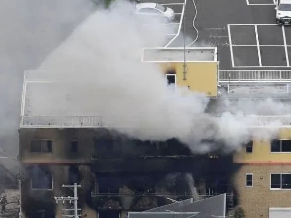 В Японії майже 40 людей постраждали через підпал студії аніме