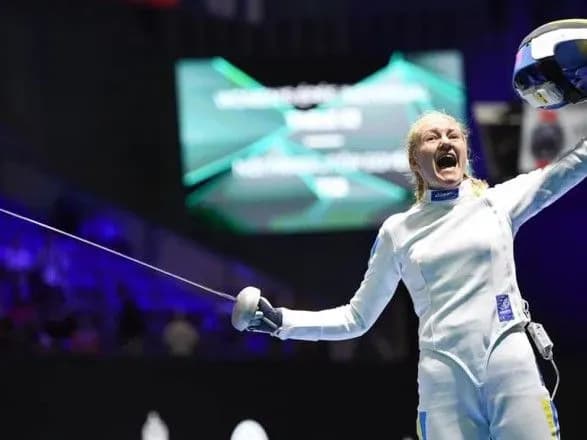 Шпажистка з України здобула медаль ЧС з фехтування