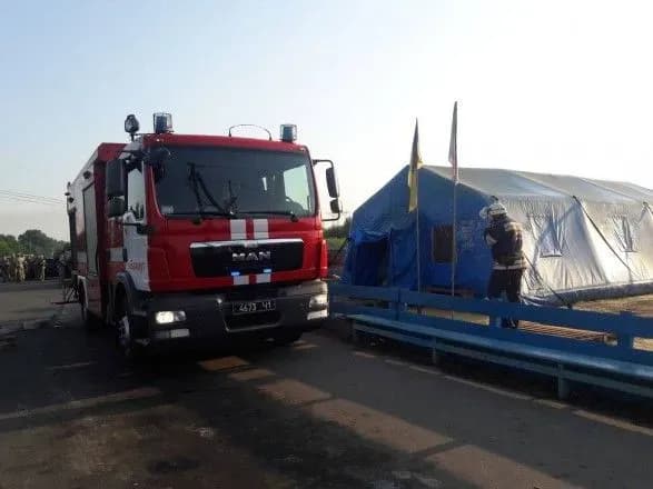 На КПВВ "Майорське" рятувальники знайшли вибухівку