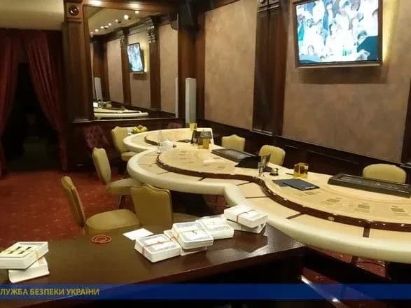 СБУ блокувала діяльність підпільного казино на одній з центральних вулиць Києва