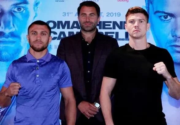 Промоутер Кемпбелла упевнений у перемозі британця над Ломаченком
