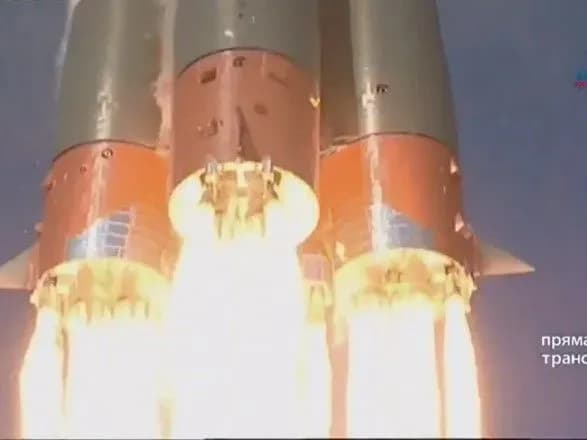 З Байконура стартувала ракета "Союз"